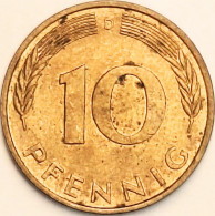 Germany Federal Republic - 10 Pfennig 1984 D, KM# 108 (#4679) - 10 Pfennig