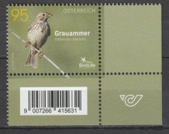 Österreich 2024 Vögel Grauammer ** Postfrisch - Ungebraucht