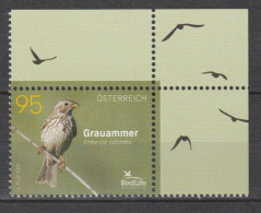 Österreich 2024 Vögel Grauammer ** Postfrisch - Nuevos