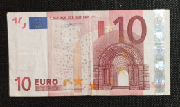 Billet 10 Euro Allemagne Duisenberg - 10 Euro