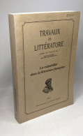 Travaux De Littérature Publiés Par L'ADIREL Avec Le Concours Du Centre National Du Livre. N°VIII : La Culpabilité Dans L - Andere & Zonder Classificatie