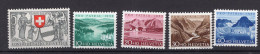 T3813 - SWITZERLAND Yv N°521/25 ** Pro Patria Fete Nationale - Unused Stamps