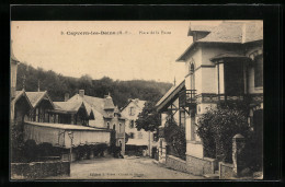 CPA Capvern Les Bains, Place De La Poste  - Other & Unclassified