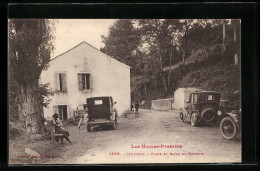 CPA Capvern, Place Et Bains Du Bouride  - Autres & Non Classés