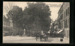 CPA Bagnères-de-Bigorre, Les Coustous Et Buste Roland  - Otros & Sin Clasificación