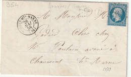 P C   2279  / N°  14  + BOITE  RURALE  ( B)   LANQUE  / ROGNON  ( 50 ) - Mechanical Postmarks (Advertisement)