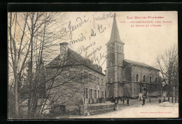CPA Arcizac-Adour, La Mairie Et L`Eglise  - Other & Unclassified