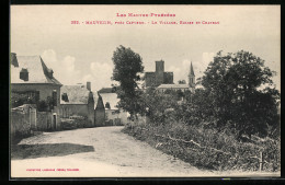 CPA Mauvezin, Le Village, Eglise Et Chateau  - Otros & Sin Clasificación
