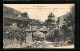 CPA Maulèon, Le Pont Dans L`Interieur Du Village, Le Pont Du Palouman  - Other & Unclassified