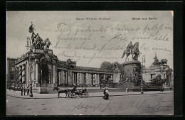 AK Berlin, Kaiser Wilhelm-Denkmal  - Mitte