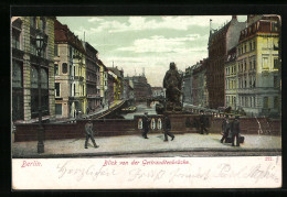 AK Berlin, Blick Von Der Getraudenbrücke In Die Oberwasserstrasse  - Mitte