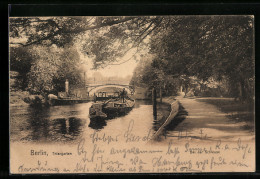 AK Berlin-Tiergarten, Thiergarten, Bei Der Schleuse  - Tiergarten