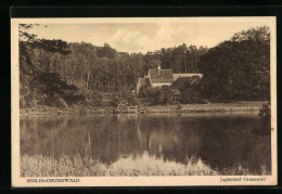 AK Berlin-Grunewald, Blick Zum Jagdschloss Grunewald  - Jacht