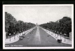 AK Berlin-Tiergarten, Ost-West-Achse  - Tiergarten