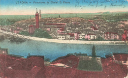 ITALIE - Verona - Panorama Da Castel S Pietro - Colorisé - Carte Postale Ancienne - Verona
