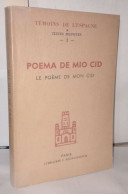 Poema De Mio Cid Le Poème De Mon Cid - Textes Bilingues I - Autres & Non Classés