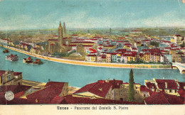 ITALIE - Verona - Panorama Dal Castello S Pietro - Colorisé - Carte Postale Ancienne - Verona