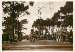 Postcard Italy Rome Villa Umberto - Otros Monumentos Y Edificios