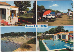Vaux Sur Mer: RENAULT 12, CARAVAN - Camping 'A La Source **' - Piscine/Swimmingpool - (France) - Voitures De Tourisme