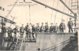 SAINT-NAZAIRE - Guerre Européenne 1914 - Nos Amis Les Anglais Arrivent En France -Régiment De Cavalerie Prêt à Débarquer - Saint Nazaire