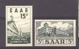Sarre  :  Yv  327-28  ** - Unused Stamps