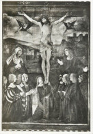 Postcard Italy Como Cathedrale Stendardo Con La Crocifissione - Otros & Sin Clasificación