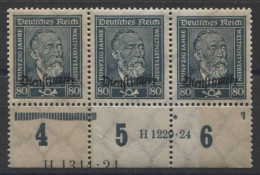 Deutsches Reich, 1924, D 113 HAN A+U, Postfrisch - Dienstzegels