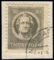 SBZ - Thüringen, 1945, 99 A Y Az2 PF IV, Briefstück - Andere & Zonder Classificatie