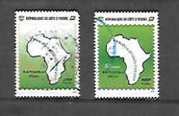TIMBRE OBLITERE DE COTE D'IVOIRE DE 2021 - Ivoorkust (1960-...)
