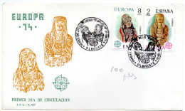 Carta Con Matasellos Commemorativo  Albacete De 1974 - Storia Postale