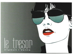 " LE TRESOR ".- PUBLICIDAD DE TIENDA.- BARCELONA.- ( CATALUNYA ) - Advertising
