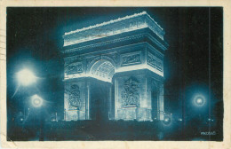 PARIS 1931 Arc De Triomphe Illuminations Par Jacopozzi - Exposiciones