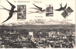 FR66 PERPIGNAN - Portez Lui Mes Amitiés Mes Pensées Mon Souvenir -  Belle - Perpignan