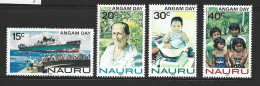 Nauru 1983 ANGAM Day / Homecoming Set Of 4 MNH - Nauru