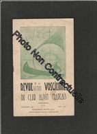 Revue De La Section Vosgienne Du Club Alpin Francais [No 15 De 1938] - Autres & Non Classés