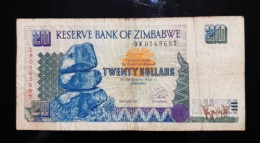 Billet 20 Dollars 1997 Zimbabwe Afrique - Zimbabwe