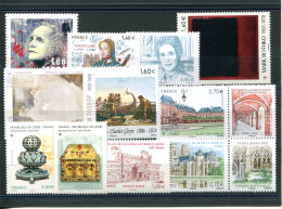 RC 27676 FRANCE 2016 LOT DE TIMBRES EN EURO A LA FACIALE 14,05€ NEUFS ** MNH TB - Neufs