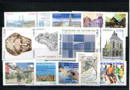 RC 27679 FRANCE 2017 LOT DE TIMBRES EN EURO A LA FACIALE 12,24€ NEUFS ** MNH TB - Unused Stamps