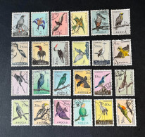 (m) Angola 1951 Birds Complete Set - Used - Angola