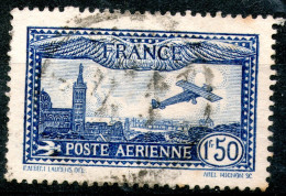 France,1931,C6a XF Used 1.50fr Ultramarine Airmail From 1931:as Scan - 1927-1959 Afgestempeld