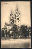 AK München, Maximilianskirche A. D. Isar  - Muenchen