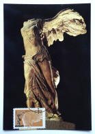 Carte Maximum Louvre Gréce 4004 Victoire De Samothrace - Other & Unclassified