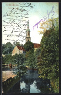 AK Offenburg, Kath. Kirche Mit Wasser  - Offenburg