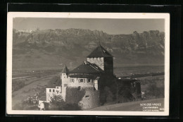 AK Vaduz, Blick Auf Das Schloss Vaduz  - Liechtenstein