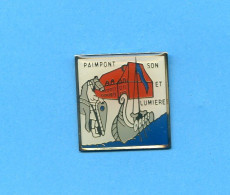 Pins Son Et Lumiere Paimpont Bateau Drakkar E123 - Villes