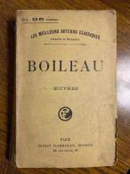 Oeuvres Poétiques De N. Boileau Flammarion - Autres & Non Classés