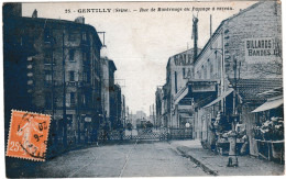 94, Gentilly, Rue De Montrouge Au Passage A Niveau - Gentilly
