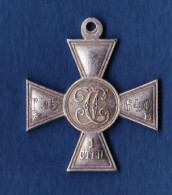 MEDALS-RUSSIA-1870-1917-CROSS-OF-ST-GEORGE-SEE-SCAN - Russland
