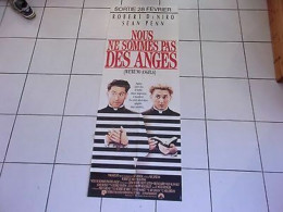 Affiche Pantalon 160 X 60 Film NOUS NE SOMMES PAS DES ANGES De Niro Sean Penn - Plakate