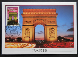 Carte Maximum PARIS Arc De Triomphe  3599 - Andere & Zonder Classificatie